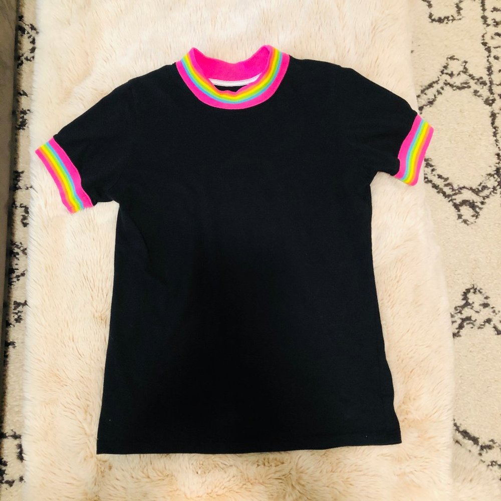 Big Bud Press Rainbow Ringer Tee